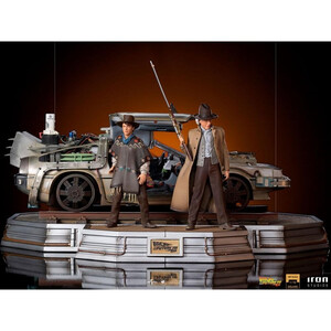 Iron Studios Back to the Future III 1/10 Art Scale Full Set Deluxe 