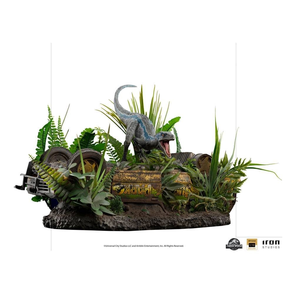 Iron Studios Jurassic World Fallen Kingdom 1/10 Deluxe Art Scale Blue 