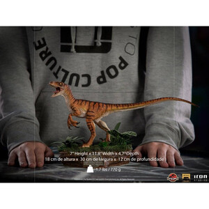 Iron Studios Jurassic World The Lost World 1/10 Deluxe Art Scale Velociraptor 