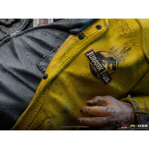 Iron Studios Jurassic Park 1/10 Art Scale Dennis Nedry & Dilophosaurus 