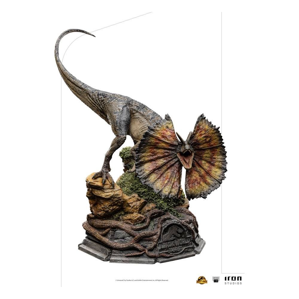 Iron Studios Jurassic World Dominion 1/10 Art Scale Dilophosaurus 