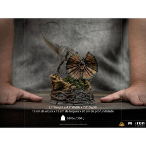 Iron Studios Jurassic World Dominion 1/10 Art Scale Dilophosaurus 