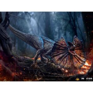 Iron Studios Jurassic World Dominion 1/10 Art Scale Dilophosaurus 