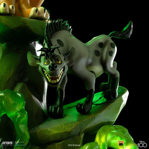Iron Studios The Lion King 1/10 Art Scale Deluxe Scar Deluxe 