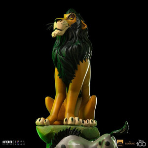 Iron Studios The Lion King 1/10 Art Scale Deluxe Scar Deluxe 