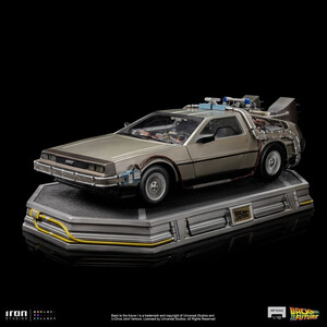 Iron Studios Back to the Future 1/10 Art Scale DeLorean 
