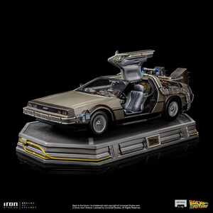 Iron Studios Back to the Future 1/10 Art Scale DeLorean 