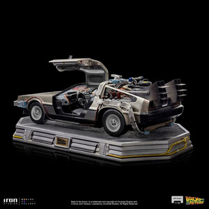 Iron Studios Back to the Future 1/10 Art Scale DeLorean 
