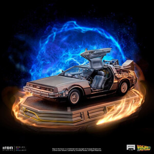 Iron Studios Back to the Future 1/10 Art Scale DeLorean 