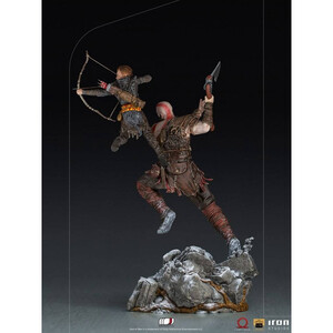 Iron Studios God of War 1/10 BDS Art Scale Kratos & Atreus 