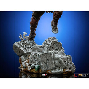 Iron Studios God of War 1/10 BDS Art Scale Kratos & Atreus 