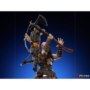 Iron Studios God of War 1/10 BDS Art Scale Kratos & Atreus 