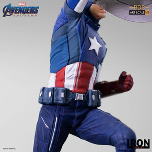 Iron Studios Avengers Endgame 1/10 BDS Art Scale Captain America 