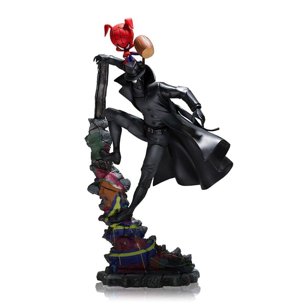 Iron Studios Spider-Man Into the Spider-Verse 1/10 BDS Art Scale Deluxe Noir & Spider-Ham 