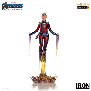 Iron Studios Avengers Endgame 1/10 BDS Art Scale Captain Marvel 