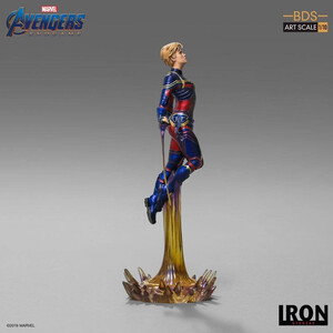 Iron Studios Avengers Endgame 1/10 BDS Art Scale Captain Marvel 