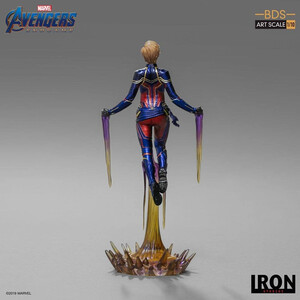 Iron Studios Avengers Endgame 1/10 BDS Art Scale Captain Marvel 