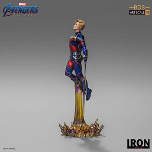 Iron Studios Avengers Endgame 1/10 BDS Art Scale Captain Marvel 