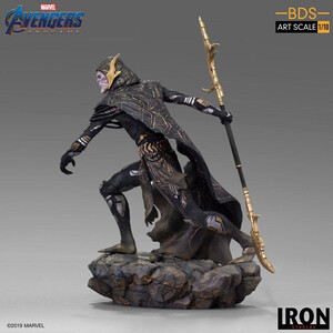 Iron Studios Avengers Endgame 1/10 BDS Art Scale Corvus Glaive Black Order 