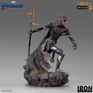 Iron Studios Avengers Endgame 1/10 BDS Art Scale Corvus Glaive Black Order 