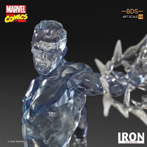 Iron Studios Marvel Comics 1/10 BDS Art Scale Iceman 