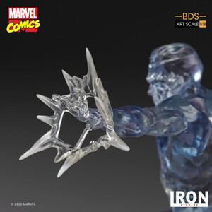 Iron Studios Marvel Comics 1/10 BDS Art Scale Iceman 