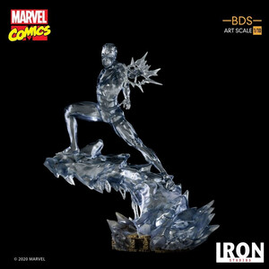 Iron Studios Marvel Comics 1/10 BDS Art Scale Iceman 