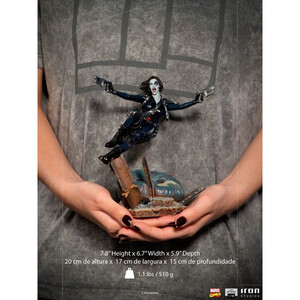 Iron Studios Marvel Comics 1/10 BDS Art Scale Domino (X-Men) 