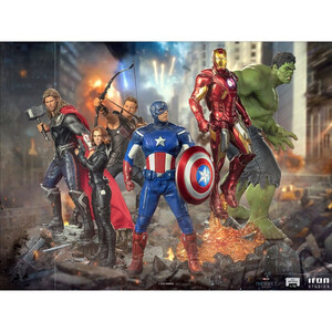 Iron Studios The Infinity Saga 1/10 BDS Art Scale Thor Battle of NY 