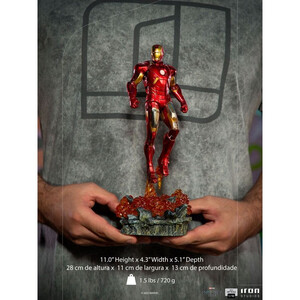 Iron Studios The Infinity Saga 1/10 BDS Art Scale Iron Man Battle of NY 