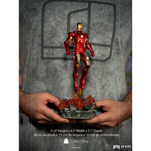 Iron Studios The Infinity Saga 1/10 BDS Art Scale Iron Man Battle of NY 
