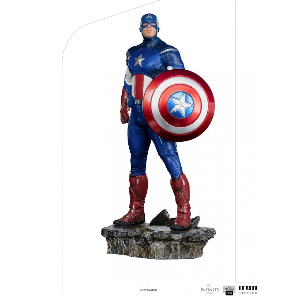 The Infinity Saga 1/10 BDS Art Scale Captain America Battle of NY 