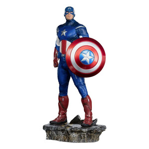 Iron Studios The Infinity Saga 1/10 BDS Art Scale Captain America Battle of NY 
