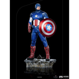 Iron Studios The Infinity Saga 1/10 BDS Art Scale Captain America Battle of NY 