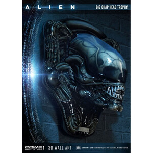 Prime 1 Studio Alien 3D Wall Art Alien Big Chap Head Trophy 
