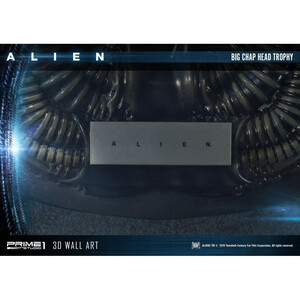 Prime 1 Studio Alien 3D Wall Art Alien Big Chap Head Trophy 