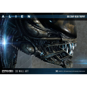 Prime 1 Studio Alien 3D Wall Art Alien Big Chap Head Trophy 