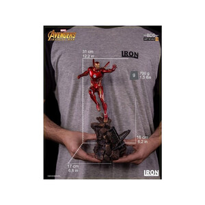 Iron Studios Avengers Infinity War 1/10 BDS Art Scale Iron Man Mark XLVIII 