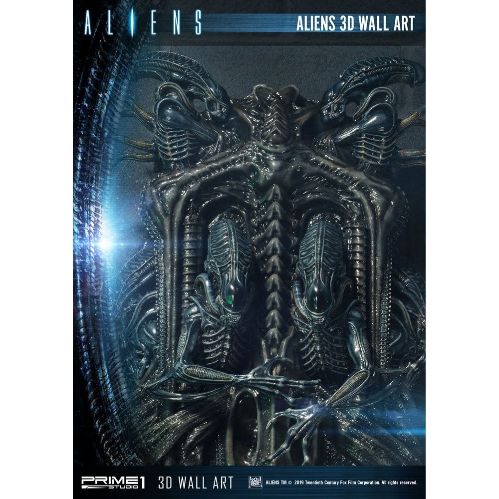 Prime 1 Studio Aliens 3D Wall Art Aliens
