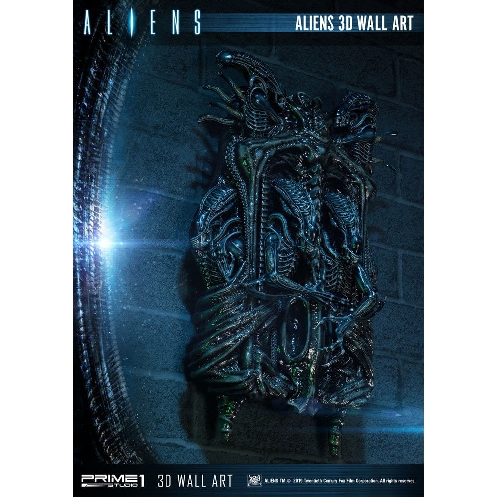 Prime 1 Studio Aliens 3D Wall Art Aliens