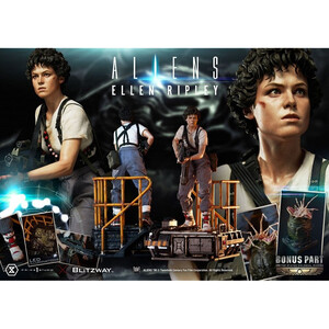 Prime 1 Studio Aliens Premium 1/4 Scale Ultimate Premium Masterline Series Ellen Ripley Bonus Version 