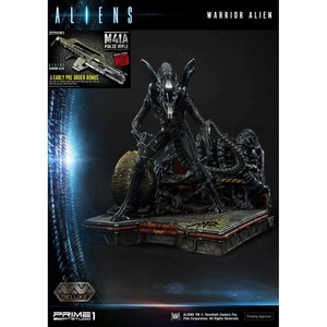 Prime 1 Studio Aliens Premium Masterline Series Warrior Alien Deluxe Bonus Version 