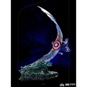 Iron Studios The Falcon and The Winter Soldier 1/10 BDS Art Scale Captain America Sam Wilson Deluxe 