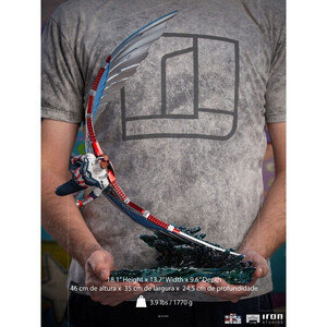 Iron Studios The Falcon and The Winter Soldier 1/10 BDS Art Scale Captain America Sam Wilson Deluxe 