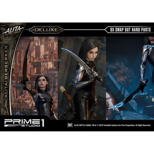 Prime 1 Studio Alita Battle Angel 1/4 Scale Premium Masterline Alita Berserker Deluxe Version 