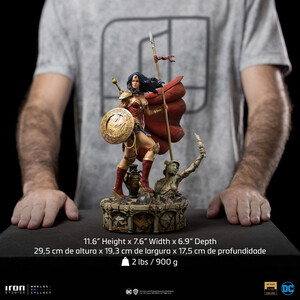 Iron Studios Wonder Woman Unleashed 1/10 BDS Art Scale Wonder Woman 