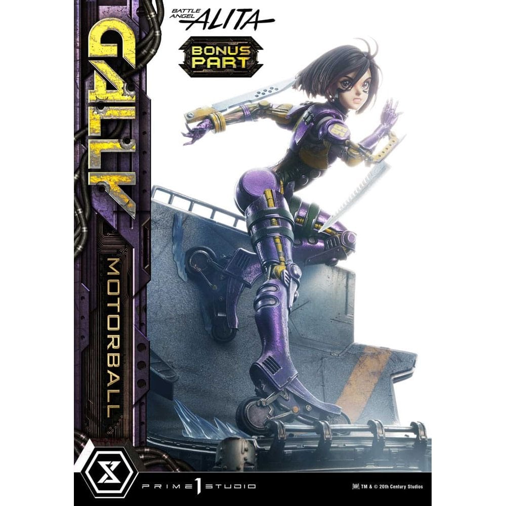 Prime 1 Studio Alita Battle Angel 1/4 Scale Ultimate Premium Masterline Series Gally Motorball Bonus Version 