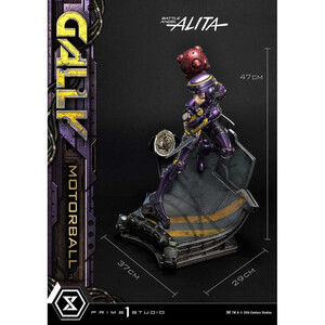 Prime 1 Studio Alita Battle Angel 1/4 Scale Ultimate Premium Masterline Series Gally Motorball Bonus Version 