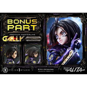Prime 1 Studio Alita Battle Angel 1/4 Scale Ultimate Premium Masterline Series Gally Motorball Bonus Version 