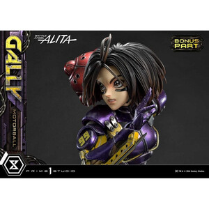 Prime 1 Studio Alita Battle Angel 1/4 Scale Ultimate Premium Masterline Series Gally Motorball Bonus Version 
